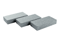 Гранитная брусчатка RKS SLATE Сильвер Пёрл (Silver Pearl), пиленая 200х100 мм на дорожке | Купить гранитную брусчатку в  | Мощение, ландшафтный дизайн