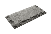 Темно-серая Гранитная плитка Dark Grey, Mushroom под скалу колотая купить в  